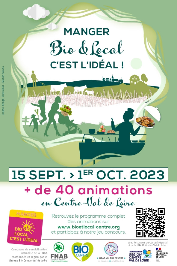 Biocoop soutient la campagne « Manger bio et local, c'est l'idéal » du 15 septembre au 1er octobre