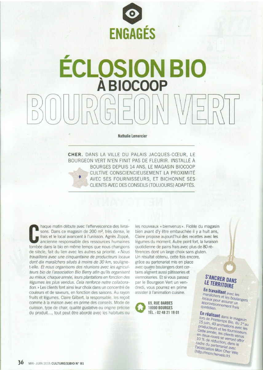 Cultures Bio n°81 Cultures Bio n°81