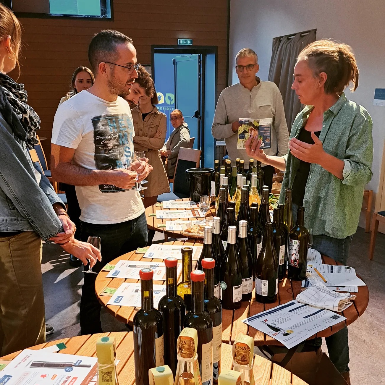 Retour en images sur la soirée dégustation des vins et fromages d'automne 2023