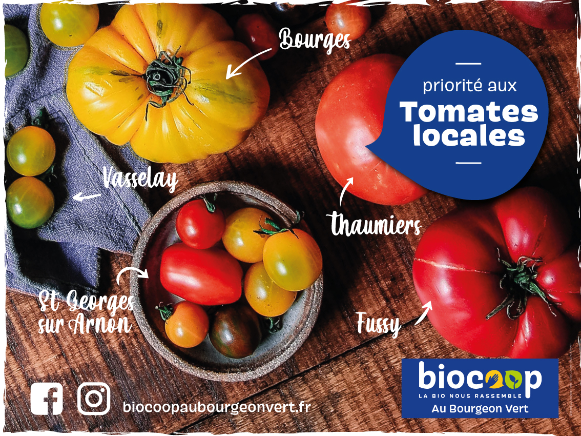 En juillet, priorité aux tomates locales !