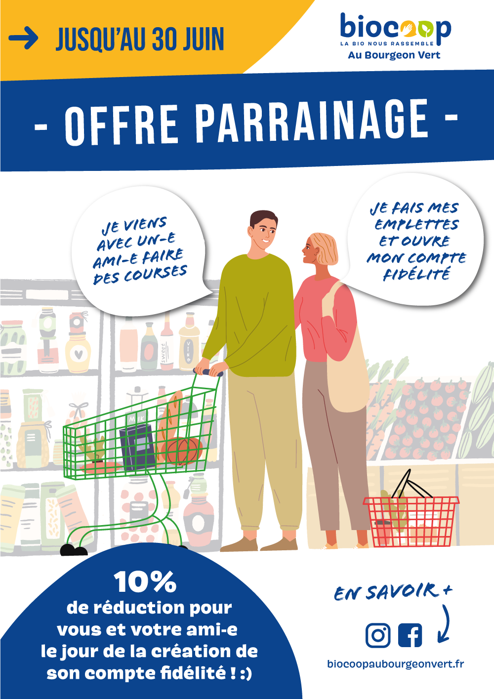 OFFRE PARRAINAGE - 10% de réduction jusqu'au 30 juin 2022 !