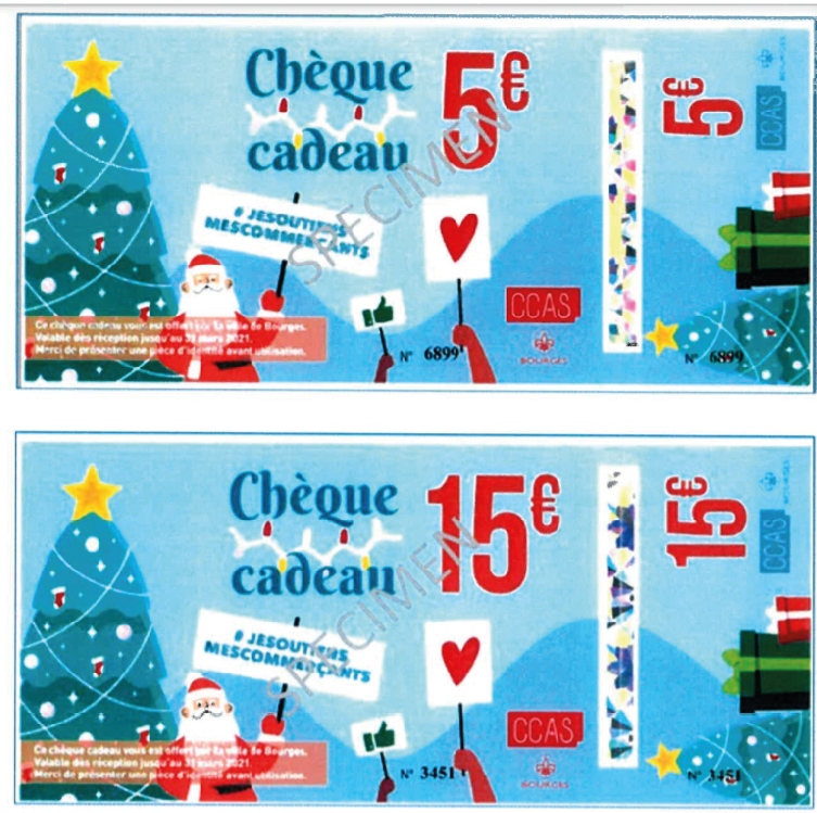 Faites vos courses bio avec les chèques cadeaux offerts par la ville de Bourges !