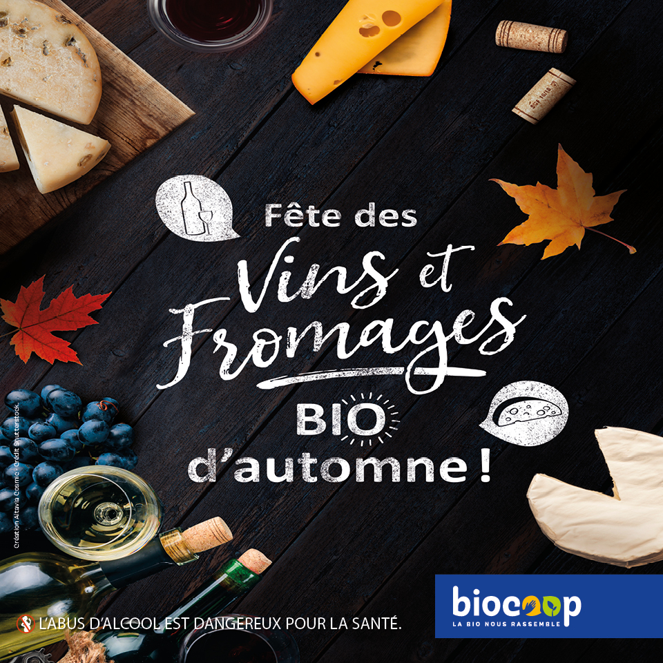 Fête des vins et les fromages bio d'automne : un rendez-vous incontournable Fête des vins et les fromages bio d'automne : un rendez-vous incontournable