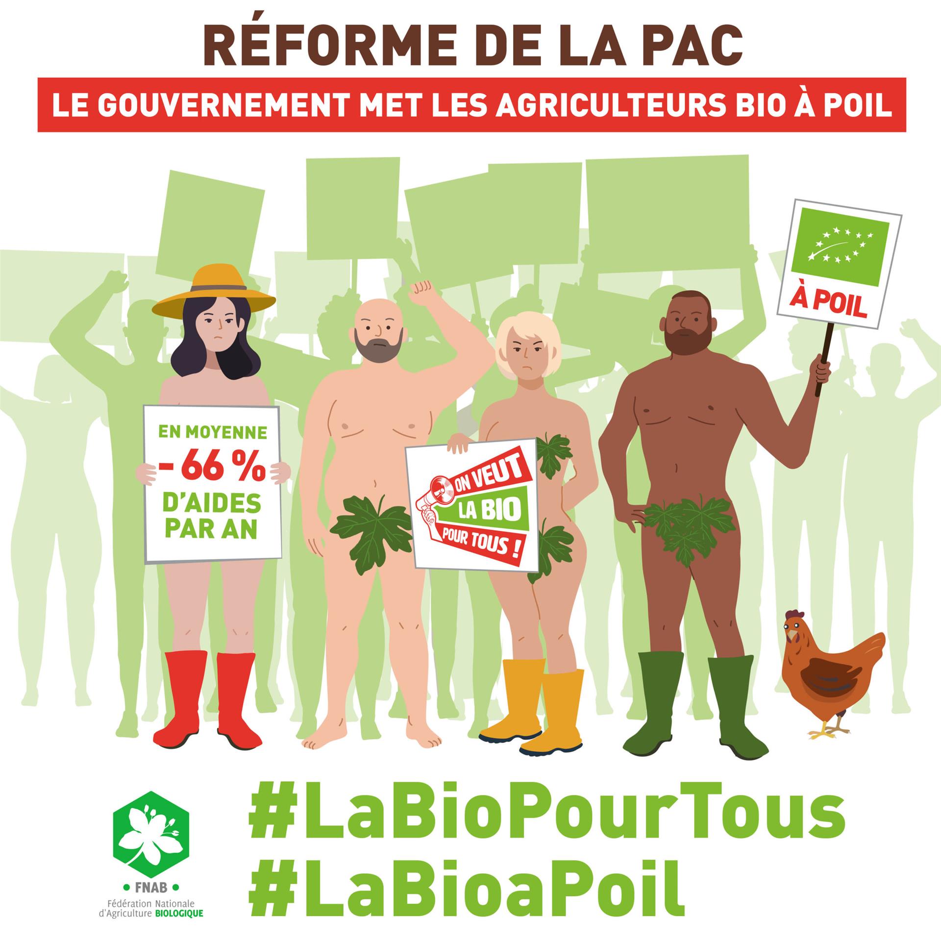 BIOCOOP DENONCE LES DISCUSSIONS EN COURS SUR LA PAC ET SOUTIENT #LABIOAPOIL !