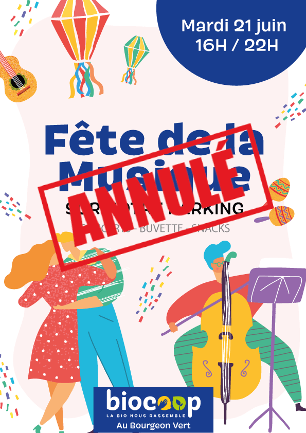 Fête de la musique au 121 : événement annulé Fête de la musique au 121 : événement annulé