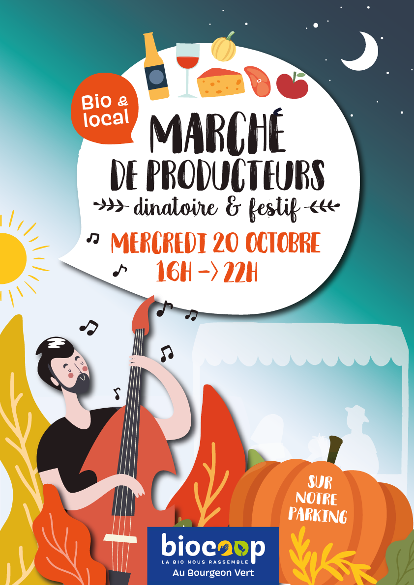 Marché de producteurs dinatoire et festif - 3ème édition ! Marché de producteurs dinatoire et festif - 3ème édition !