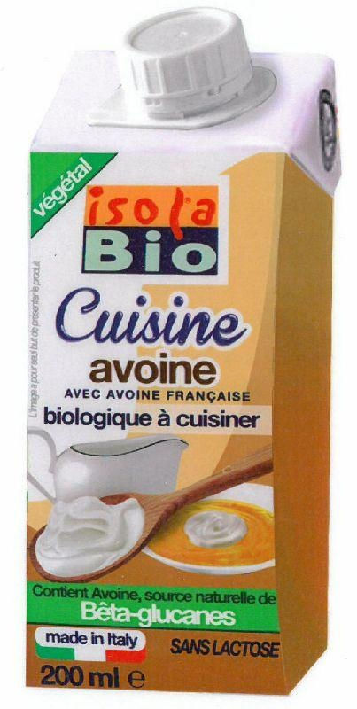 Crème avoine cuisine 20cl