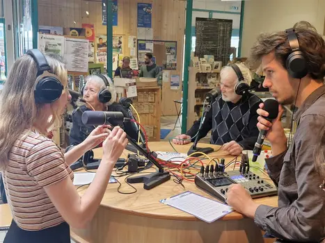 Racines et récits : vos histoires captées par le Média Van 🎤