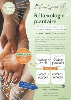 Des séances de réflexologie au 121 !