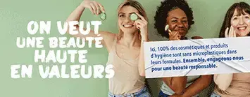 Beauté garantie sans microplastiques Beauté garantie sans microplastiques