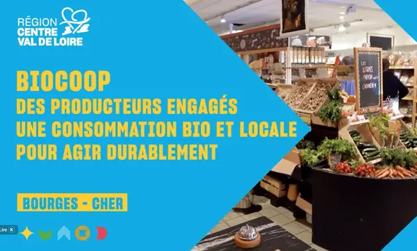 🎥 [Vidéo] Notre magasin à cœur ouvert : la Région Centre-Val de Loire met en lumière notre modèle coopératif ! 