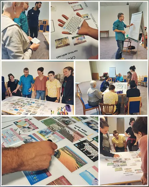 Retour en images sur les ateliers Fresque Agri Alim